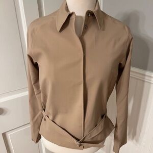Calvin Klein women's blouse with belt, size 4